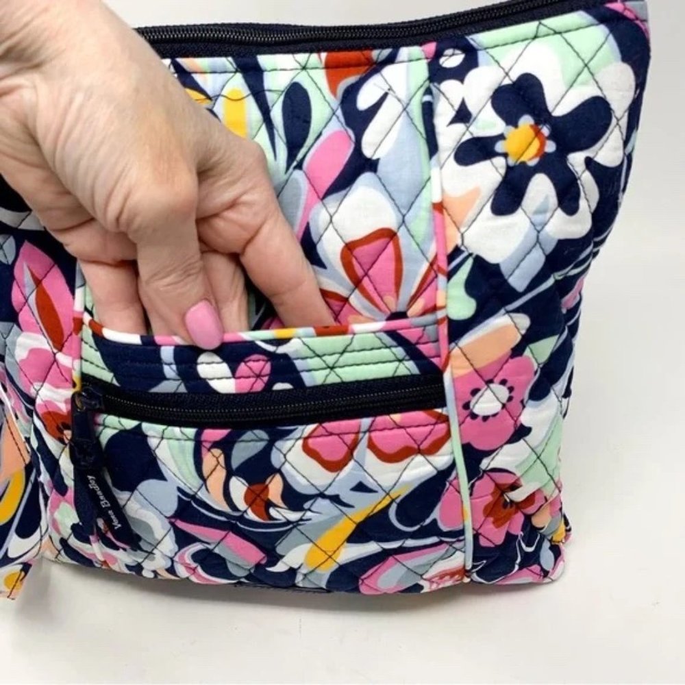 NWT $85 Vera Bradley Hipster Crossbody Purse Bag Mod Paisley Pattern - Picture 4 of 8